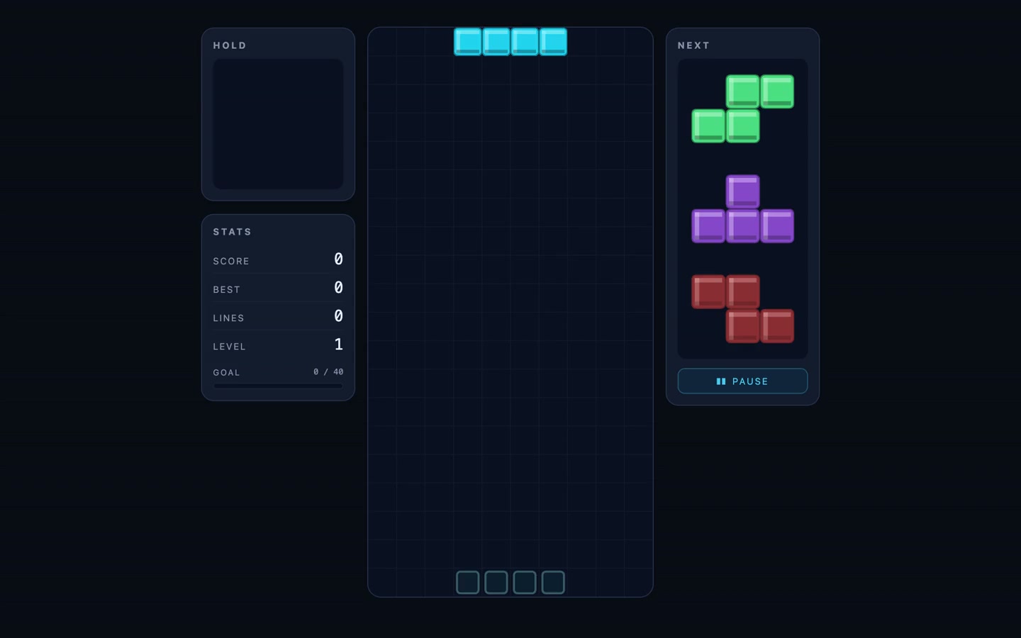 Tetris home page